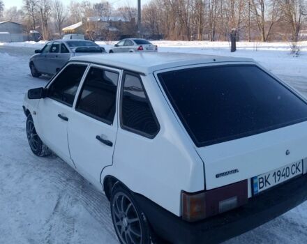 Белый ВАЗ 2109, объемом двигателя 1.3 л и пробегом 44 тыс. км за 1200 $, фото 1 на Automoto.ua