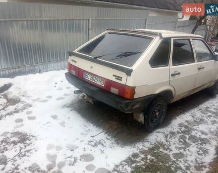 Белый ВАЗ 2109, объемом двигателя 1.5 л и пробегом 110 тыс. км за 1250 $, фото 1 на Automoto.ua