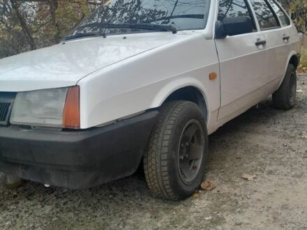 Белый ВАЗ 2109, объемом двигателя 1.3 л и пробегом 138 тыс. км за 1313 $, фото 1 на Automoto.ua