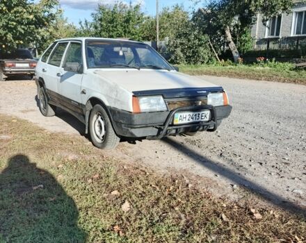 Белый ВАЗ 2109, объемом двигателя 1 л и пробегом 1 тыс. км за 472 $, фото 1 на Automoto.ua