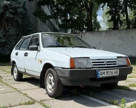 Белый ВАЗ 2109, объемом двигателя 1.5 л и пробегом 120 тыс. км за 1400 $, фото 1 на Automoto.ua