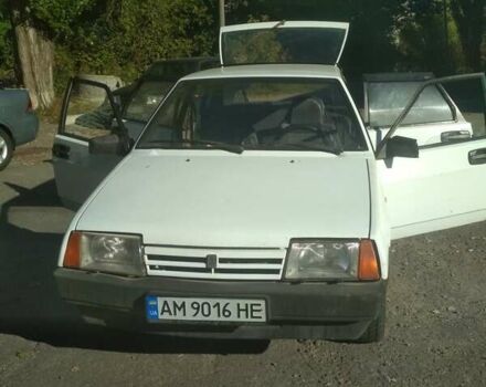 Белый ВАЗ 2109, объемом двигателя 1.5 л и пробегом 232 тыс. км за 1200 $, фото 1 на Automoto.ua