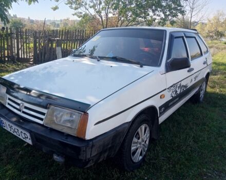 Белый ВАЗ 2109, объемом двигателя 1.5 л и пробегом 197 тыс. км за 752 $, фото 1 на Automoto.ua