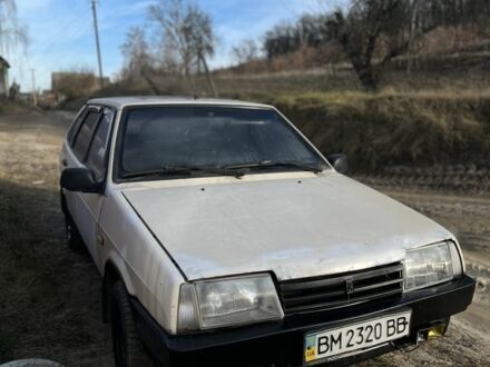 Белый ВАЗ 2109, объемом двигателя 1.5 л и пробегом 100 тыс. км за 664 $, фото 1 на Automoto.ua