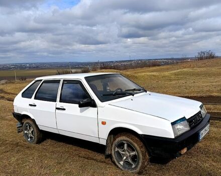 Белый ВАЗ 2109, объемом двигателя 1.3 л и пробегом 250 тыс. км за 1150 $, фото 1 на Automoto.ua