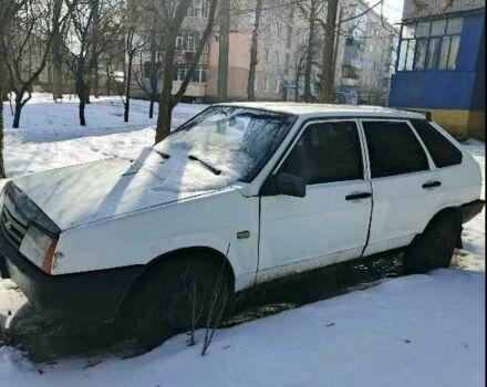 Белый ВАЗ 2109, объемом двигателя 1.5 л и пробегом 329 тыс. км за 464 $, фото 1 на Automoto.ua
