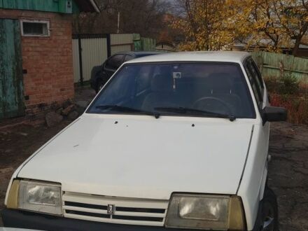 Белый ВАЗ 2109, объемом двигателя 1.3 л и пробегом 88 тыс. км за 596 $, фото 1 на Automoto.ua