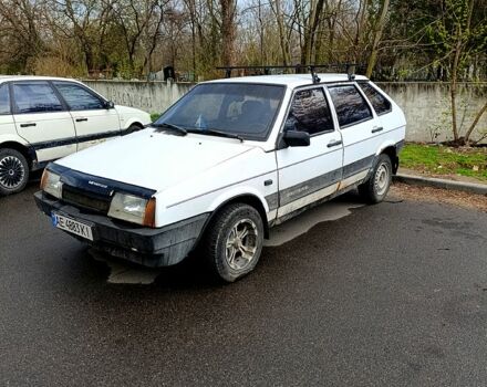Белый ВАЗ 2109, объемом двигателя 1.6 л и пробегом 187 тыс. км за 650 $, фото 1 на Automoto.ua