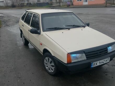 Белый ВАЗ 2109, объемом двигателя 1.3 л и пробегом 222 тыс. км за 950 $, фото 1 на Automoto.ua