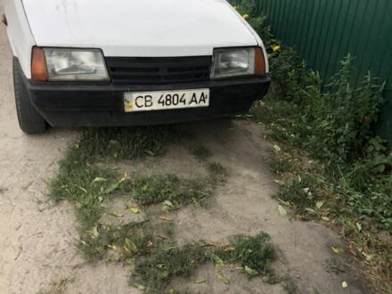 Белый ВАЗ 2109, объемом двигателя 1.5 л и пробегом 1 тыс. км за 400 $, фото 1 на Automoto.ua