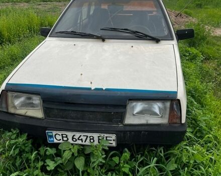Белый ВАЗ 2109, объемом двигателя 1.5 л и пробегом 100 тыс. км за 600 $, фото 1 на Automoto.ua