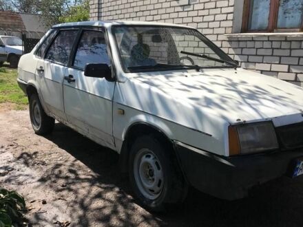 Белый ВАЗ 2109, объемом двигателя 1.5 л и пробегом 387 тыс. км за 486 $, фото 1 на Automoto.ua