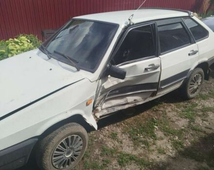 Белый ВАЗ 2109, объемом двигателя 1.5 л и пробегом 190 тыс. км за 600 $, фото 1 на Automoto.ua