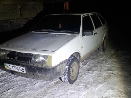 Белый ВАЗ 2109, объемом двигателя 1.5 л и пробегом 55 тыс. км за 1064 $, фото 1 на Automoto.ua