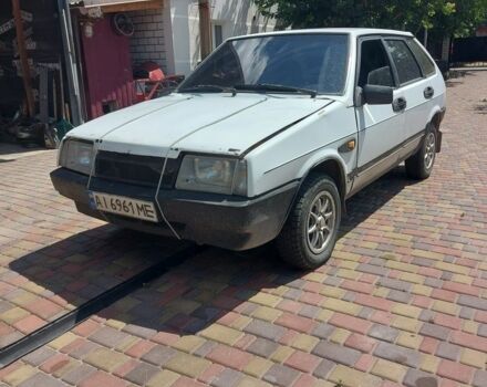 Белый ВАЗ 2109, объемом двигателя 0 л и пробегом 100 тыс. км за 650 $, фото 1 на Automoto.ua