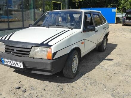 Білий ВАЗ 2109, об'ємом двигуна 1.5 л та пробігом 30 тис. км за 607 $, фото 1 на Automoto.ua