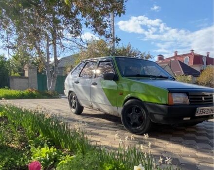 Белый ВАЗ 2109, объемом двигателя 1.5 л и пробегом 32 тыс. км за 500 $, фото 1 на Automoto.ua