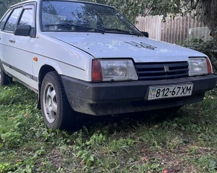 Белый ВАЗ 2109, объемом двигателя 1.5 л и пробегом 206 тыс. км за 1200 $, фото 1 на Automoto.ua