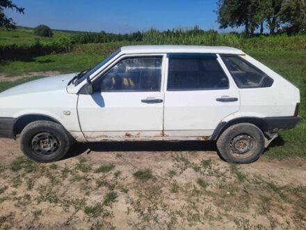Белый ВАЗ 2109, объемом двигателя 1.3 л и пробегом 1 тыс. км за 650 $, фото 1 на Automoto.ua