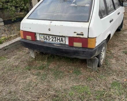 Белый ВАЗ 2109, объемом двигателя 0 л и пробегом 200 тыс. км за 400 $, фото 1 на Automoto.ua