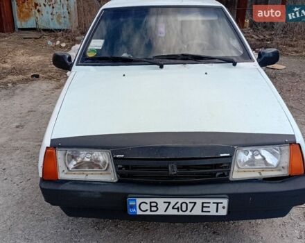 Белый ВАЗ 2109, объемом двигателя 1.5 л и пробегом 329 тыс. км за 1000 $, фото 1 на Automoto.ua