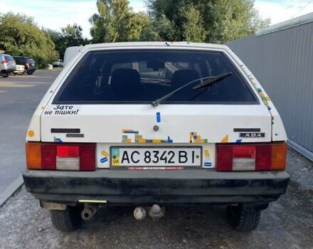 Белый ВАЗ 2109, объемом двигателя 1.5 л и пробегом 180 тыс. км за 750 $, фото 1 на Automoto.ua