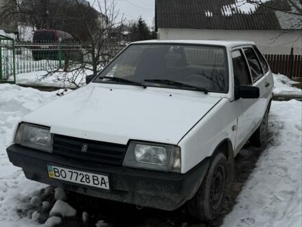 Білий ВАЗ 2109, об'ємом двигуна 1.5 л та пробігом 70 тис. км за 550 $, фото 1 на Automoto.ua