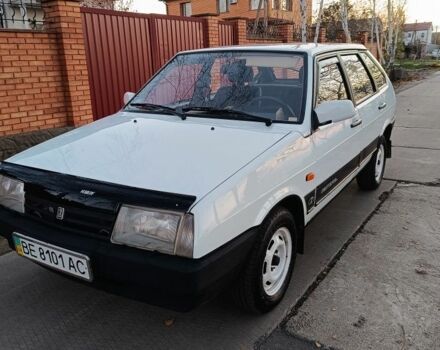 Белый ВАЗ 2109, объемом двигателя 1.3 л и пробегом 128 тыс. км за 1950 $, фото 1 на Automoto.ua