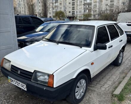 Белый ВАЗ 2109, объемом двигателя 1.5 л и пробегом 369 тыс. км за 900 $, фото 1 на Automoto.ua
