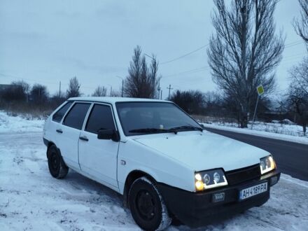 Белый ВАЗ 2109, объемом двигателя 0 л и пробегом 150 тыс. км за 1000 $, фото 1 на Automoto.ua