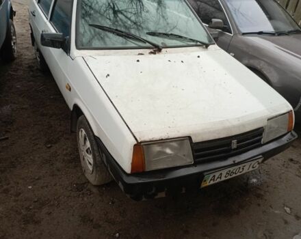 Белый ВАЗ 2109, объемом двигателя 0 л и пробегом 150 тыс. км за 1200 $, фото 1 на Automoto.ua