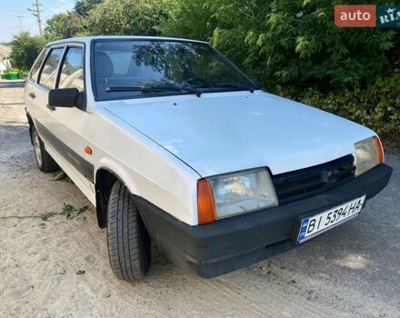 Белый ВАЗ 2109, объемом двигателя 1.6 л и пробегом 189 тыс. км за 1550 $, фото 1 на Automoto.ua