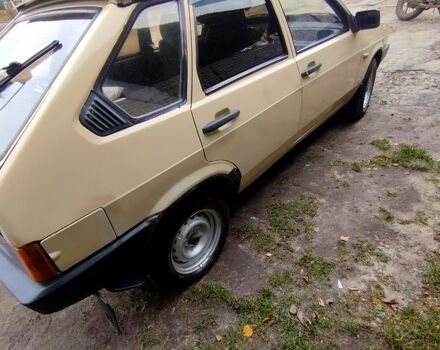 Бежевый ВАЗ 2109, объемом двигателя 1.3 л и пробегом 0 тыс. км за 1500 $, фото 6 на Automoto.ua