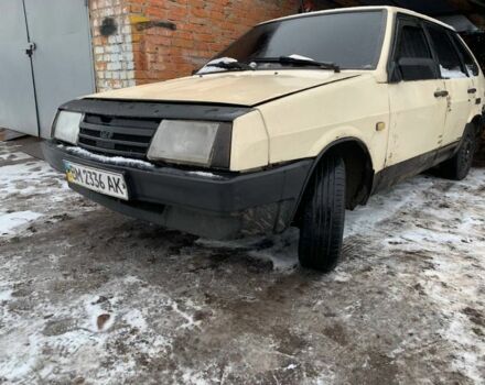 Бежевий ВАЗ 2109, об'ємом двигуна 1.5 л та пробігом 150 тис. км за 591 $, фото 1 на Automoto.ua