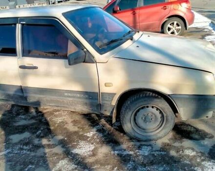 Бежевий ВАЗ 2109, об'ємом двигуна 1.3 л та пробігом 68 тис. км за 1300 $, фото 4 на Automoto.ua