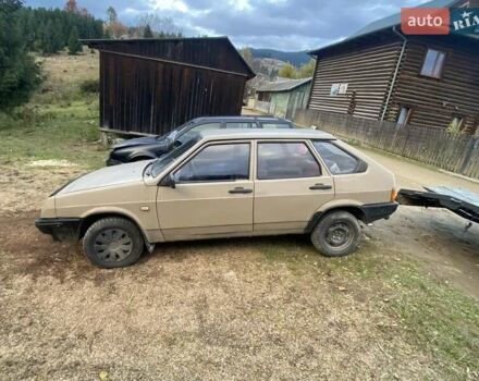 Бежевый ВАЗ 2109, объемом двигателя 1.5 л и пробегом 133 тыс. км за 650 $, фото 2 на Automoto.ua