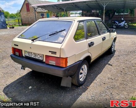 Бежевый ВАЗ 2109, объемом двигателя 1.3 л и пробегом 200 тыс. км за 1300 $, фото 4 на Automoto.ua