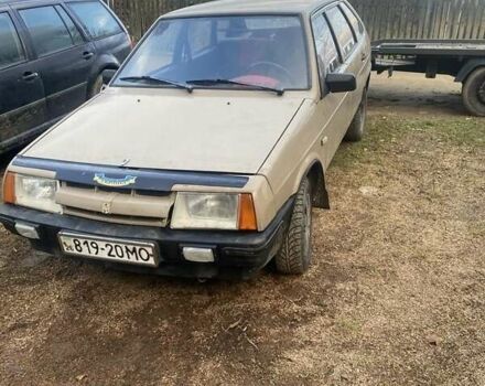 Бежевый ВАЗ 2109, объемом двигателя 1.5 л и пробегом 133 тыс. км за 650 $, фото 1 на Automoto.ua