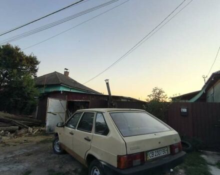 Бежевый ВАЗ 2109, объемом двигателя 1.29 л и пробегом 120 тыс. км за 900 $, фото 1 на Automoto.ua