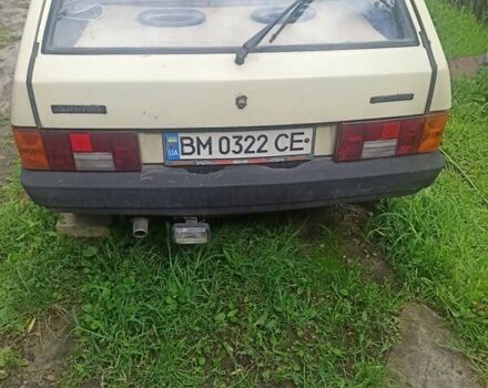 Бежевый ВАЗ 2109, объемом двигателя 1.5 л и пробегом 1 тыс. км за 950 $, фото 1 на Automoto.ua