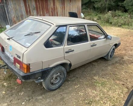 Бежевый ВАЗ 2109, объемом двигателя 1.5 л и пробегом 133 тыс. км за 650 $, фото 1 на Automoto.ua