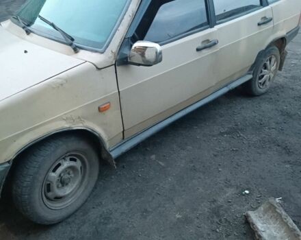 Бежевый ВАЗ 2109, объемом двигателя 1.5 л и пробегом 222 тыс. км за 650 $, фото 2 на Automoto.ua