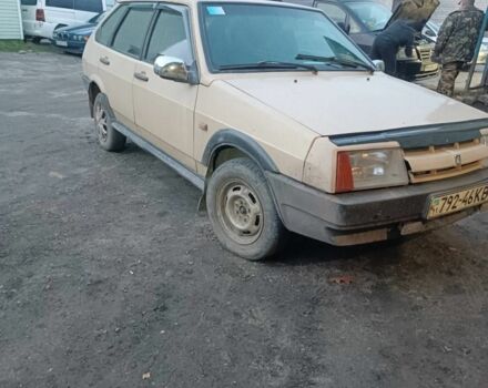 Бежевый ВАЗ 2109, объемом двигателя 1.5 л и пробегом 222 тыс. км за 650 $, фото 1 на Automoto.ua
