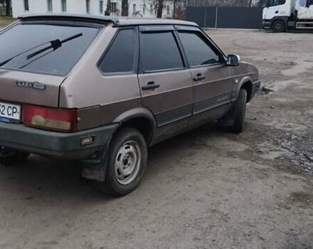 Бежевый ВАЗ 2109, объемом двигателя 1.5 л и пробегом 72 тыс. км за 1300 $, фото 3 на Automoto.ua