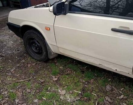 Бежевый ВАЗ 2109, объемом двигателя 1.29 л и пробегом 220 тыс. км за 1100 $, фото 1 на Automoto.ua