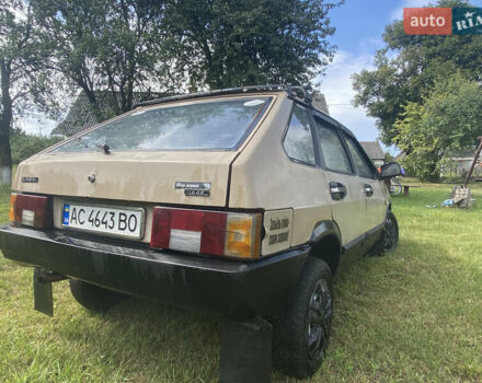 Бежевый ВАЗ 2109, объемом двигателя 1.5 л и пробегом 337 тыс. км за 750 $, фото 3 на Automoto.ua