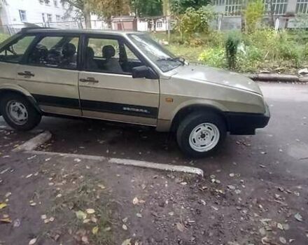 Бежевый ВАЗ 2109, объемом двигателя 1.5 л и пробегом 235 тыс. км за 1450 $, фото 4 на Automoto.ua