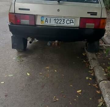 Бежевый ВАЗ 2109, объемом двигателя 1.5 л и пробегом 235 тыс. км за 1210 $, фото 4 на Automoto.ua