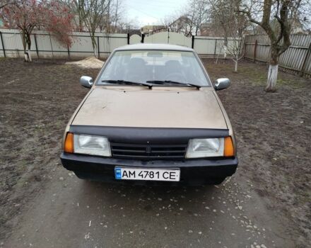 Бежевый ВАЗ 2109, объемом двигателя 1.5 л и пробегом 175 тыс. км за 600 $, фото 4 на Automoto.ua