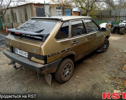 Бежевый ВАЗ 2109, объемом двигателя 1.5 л и пробегом 300 тыс. км за 1650 $, фото 5 на Automoto.ua